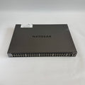 NETGEAR M4300-52G GSM4352S stackable Layer 3 fully managed Gigabit switch with 48 ports and 4 10G uplinks for ProAV-over-IP and enterprise networks