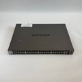 NETGEAR M4300-52G GSM4352S stackable Layer 3 fully managed Gigabit switch with 48 ports and 4 10G uplinks for ProAV-over-IP and enterprise networks