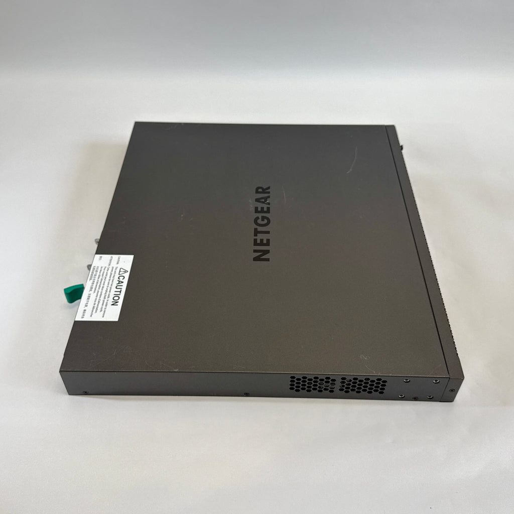 Netgear M4300-52G-PoE+ 48 port Layer 3 managed gigabit ethernet switch GSM4352PS with 1000W PSU right view